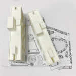 SLA 光固化 3D列印 建築物模型