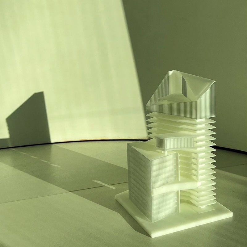 光固化3D列印建築模型
